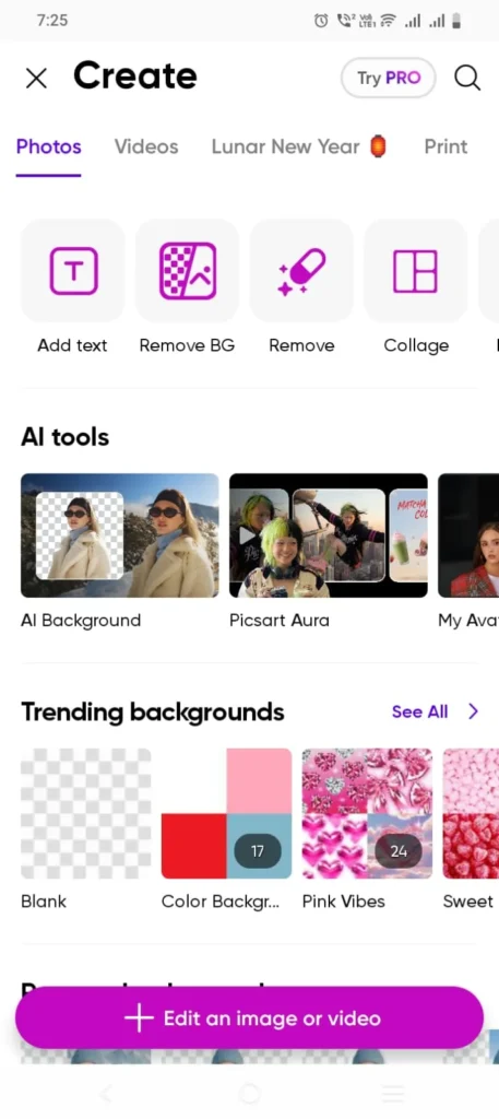 PicsArt Mod APK drawing tools and brush customization options